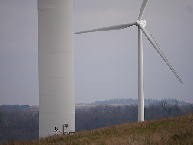Generic picture for a non-disclosable windfarm in Pennsylvania